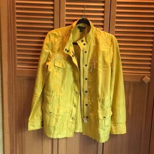 J.Crew Collection Silk Utility Jacket